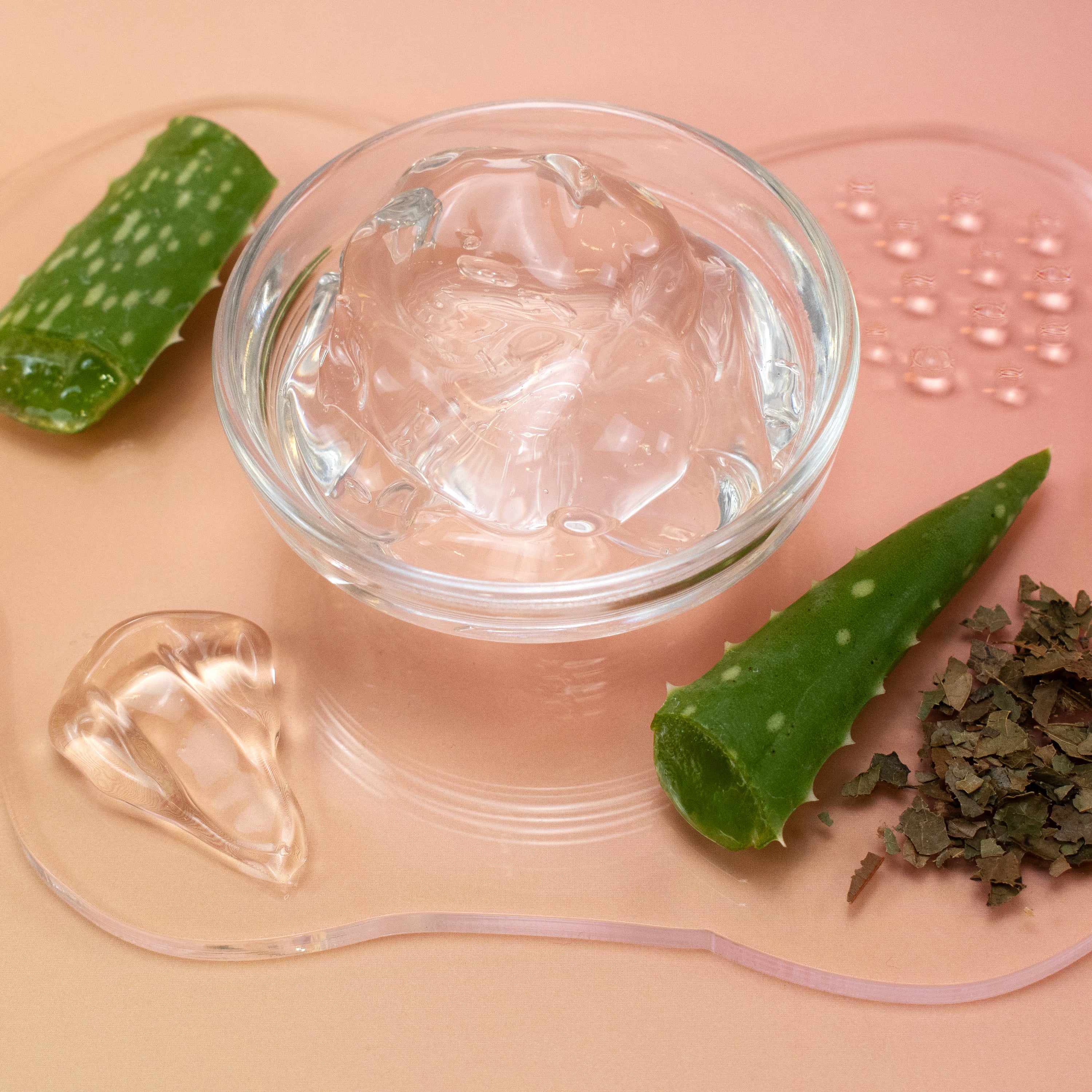 clear aloe gel Aloe Gel