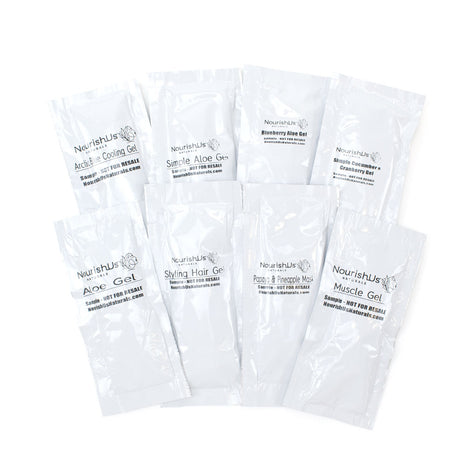 Aloe Gels Collection Samples