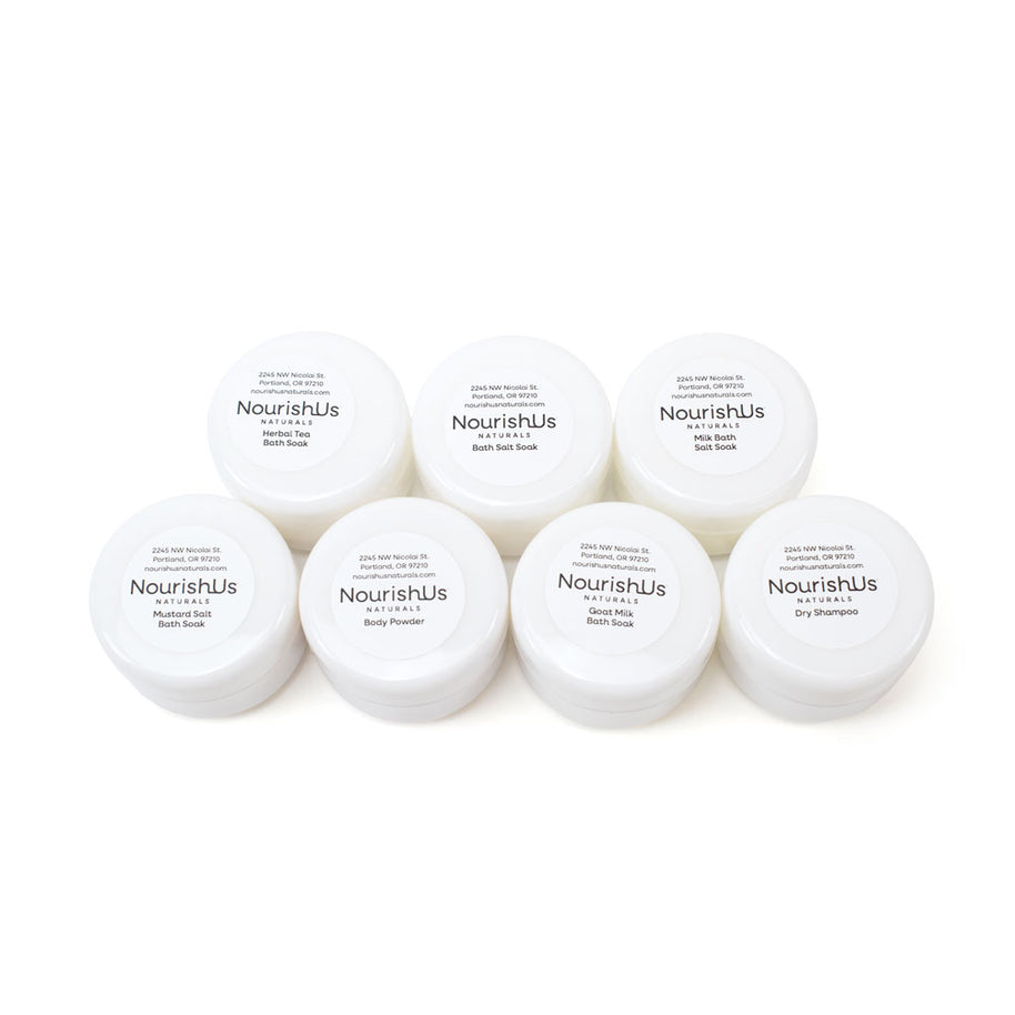 Bath Soak & Powder Collection Samples