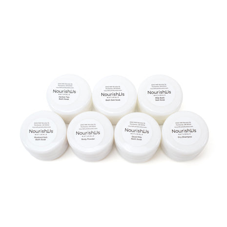 Bath Soak & Powder Collection Samples
