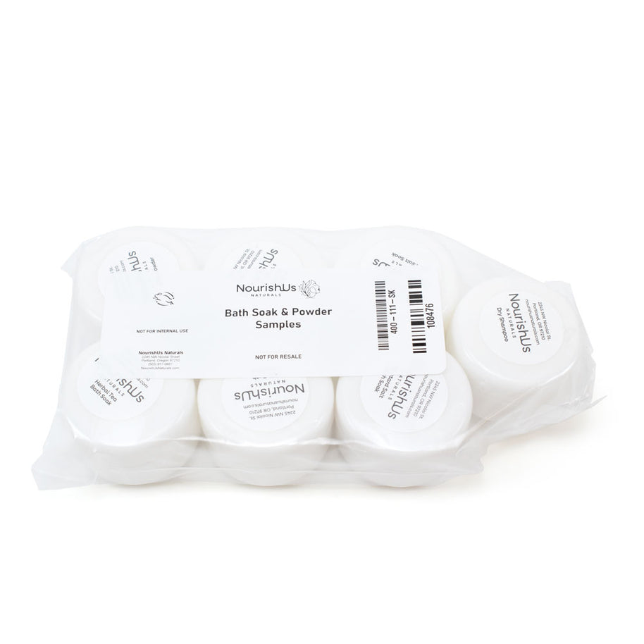 Bath Soak & Powder Collection Samples
