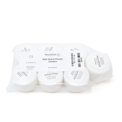 Bath Soak & Powder Collection Samples