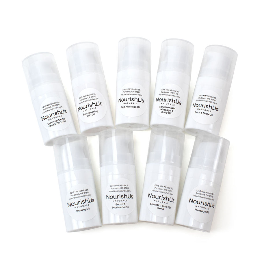 Carrier Oil Blends Collection Samples | NourishUs Naturals