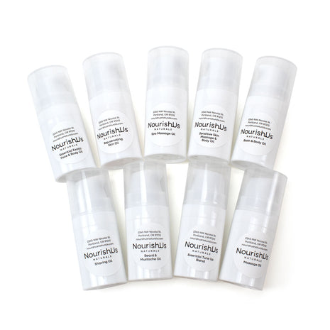 Carrier Oil Blends Collection Samples