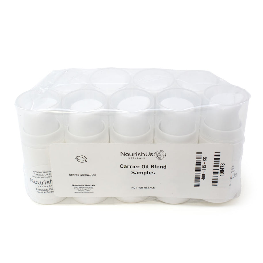 Carrier Oil Blends Collection Samples