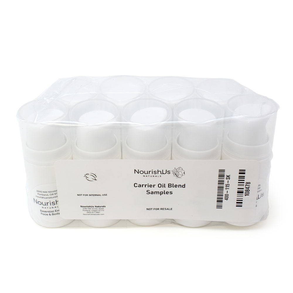 Carrier Oil Blends Collection Samples
