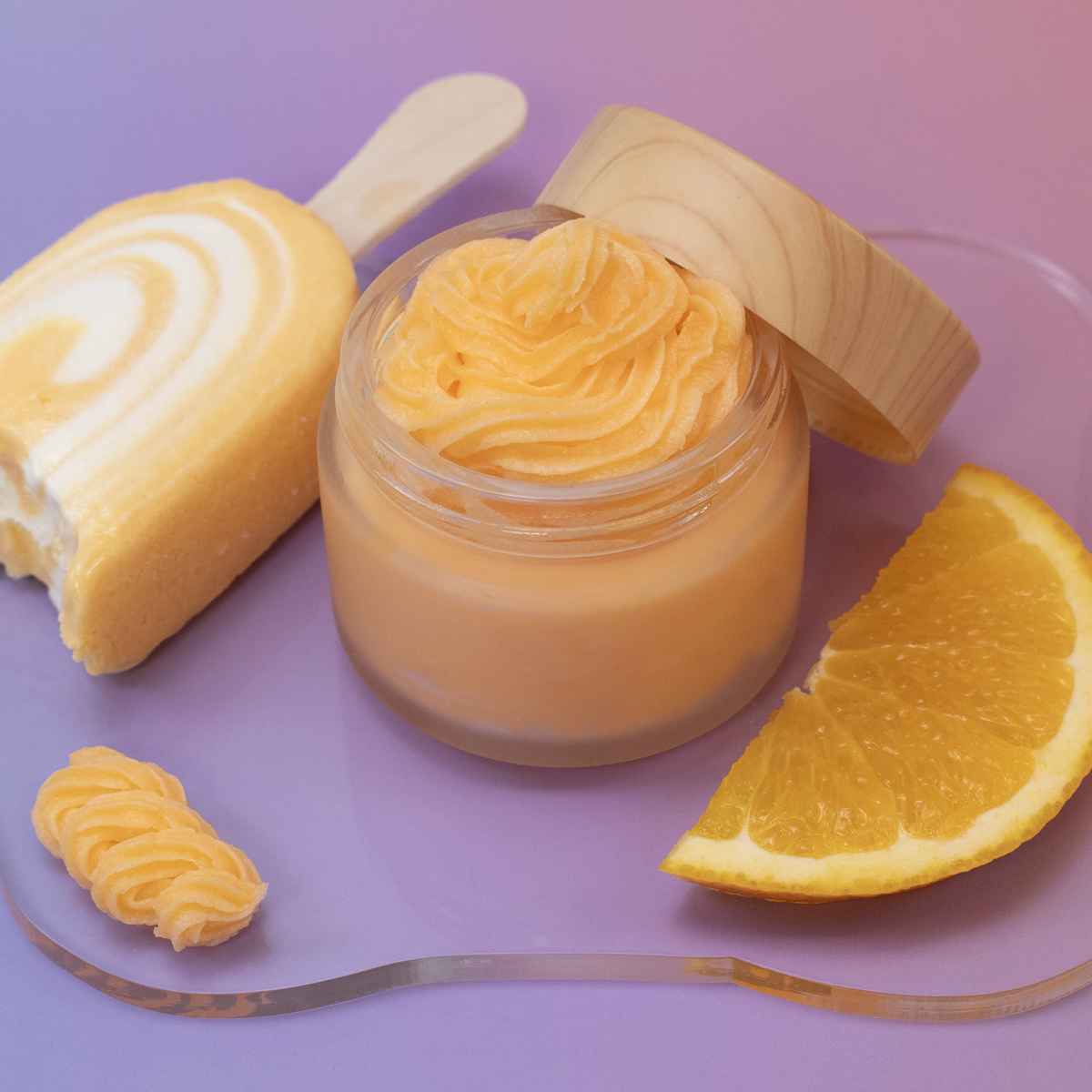 Creamsicle Whipped Soap