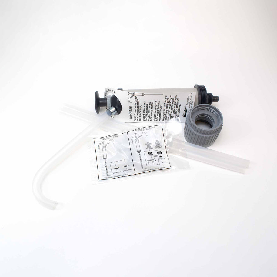 Pump Drum or Pail with Adaptors 38-400 PP-1